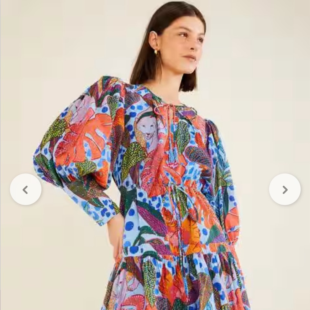 FARM RIO
Dotted Forest Fit & Flare Mini Dress